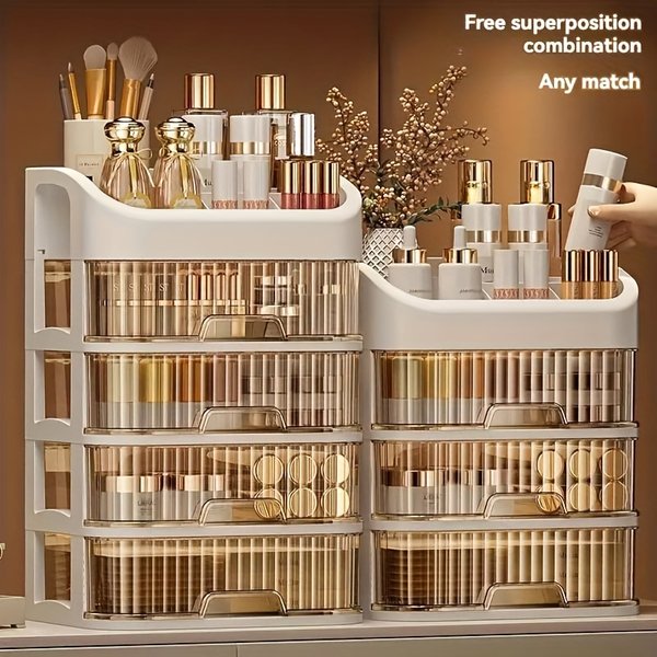 Ryyd Transparent Drawer Box - Multi-Layer|Jewelry Storage-image