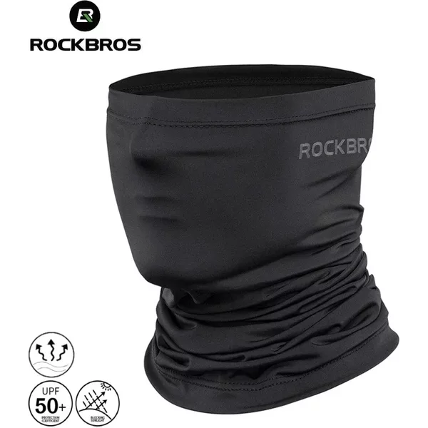 Rockbros Summer Bicycle Cycling Scarf Sunscreen Face Cover Breathable Ice Cold Mask Running Bandana Sports Quick Dry Balaclava-image