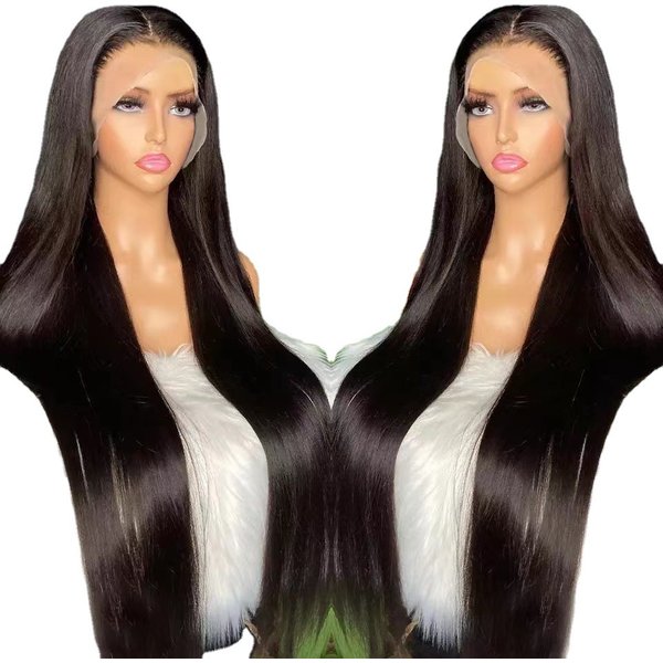 Synthetic Hair Front Lace Wig Lace Front Wigs Chemical Fiber High Temperature Silk 13*4 Wig Headgear