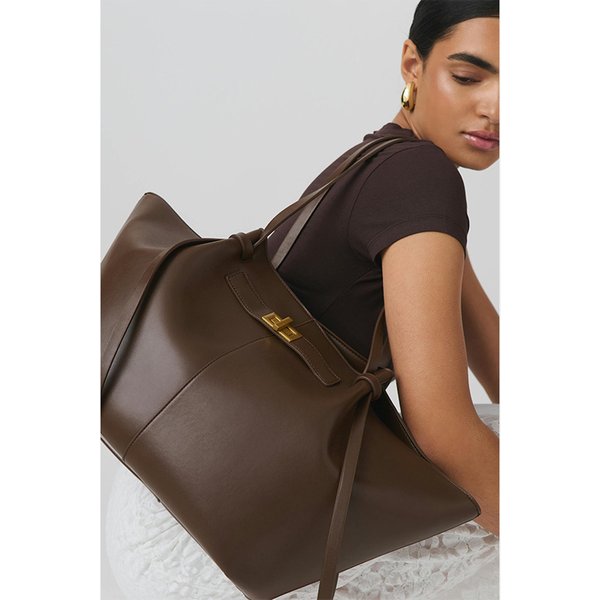 Ladies Handbags Classic High-End Wing Large Soft Fashion 2024 New European And American Handbag Shoulder Bag-image