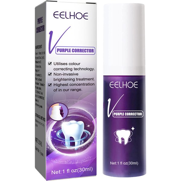 EELHOE teeth whitening toothpaste, whitening and beautifying teeth, removing tooth stains and odor, oral care, cleaning and whitening toothpaste