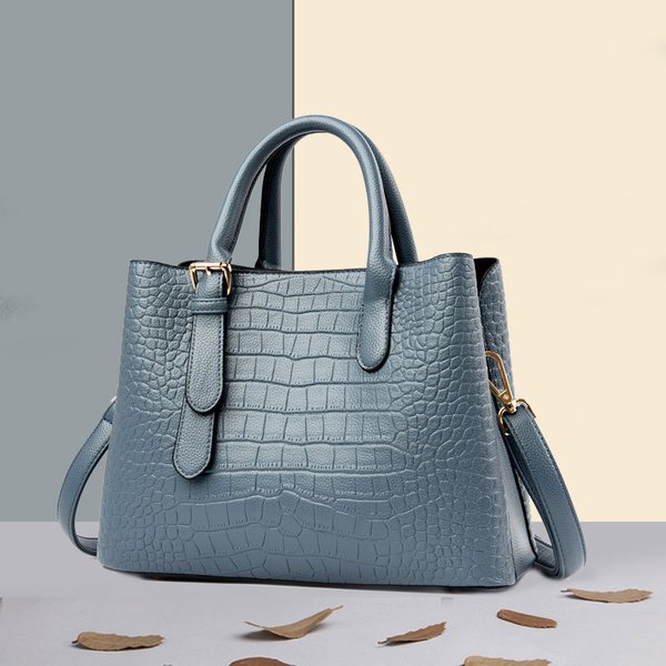 Crocodile Pattern Bag Women's Handbag 2024 New Tote Bag Commuter Large Capacity Women's Bag Handbag-image