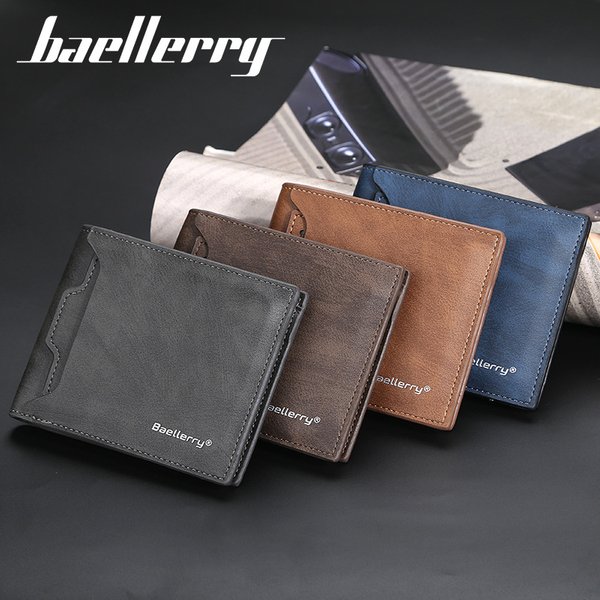 Wallet/Men's Multi-Card Short Card Holder/Fashion Open Horizontal Coin Purse/Birthday Gift-image