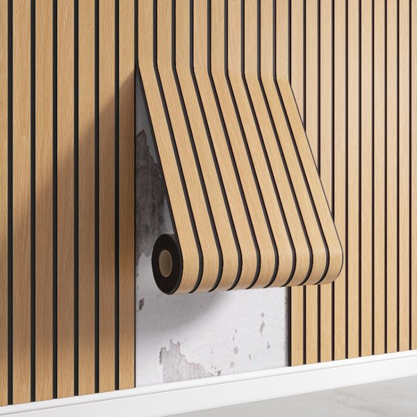 Grid Stickers Decoration Self-Adhesive Tv Background Wall Panel Living Room Embossed Wallpaper-image