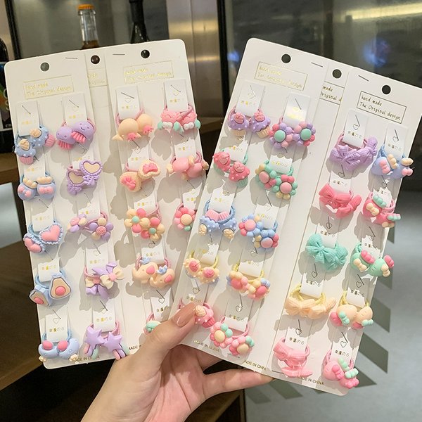 Unisex Children's hair band headband Rubber band headband for baby girls does not hurt hair elasticity good cute hair circle headflower