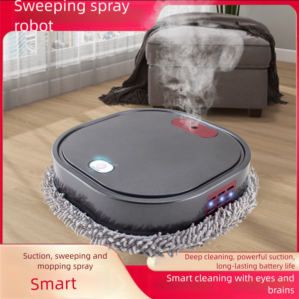 Spray Mopping Rechargeable Smart 4-in-1 Cleaning Robot Small Home Appliance
