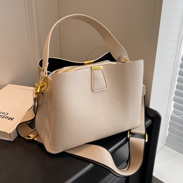 fashion popular bags handbags high end foreign style summer versatile crossbody bucket bag