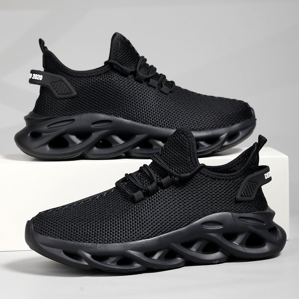 Large size fashion casual men's shoes new young men's casual mesh sports shoes