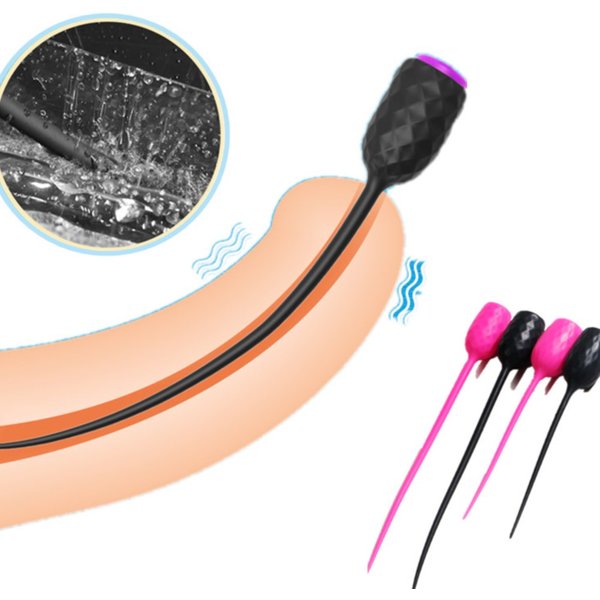 Peach Please 4Pcs Gay Masturbators For Men Urethral Sounding Vibrators Male Masturbation Tools Catheter Urethra Dilator Horse Eye Sticks Sex Toys-image