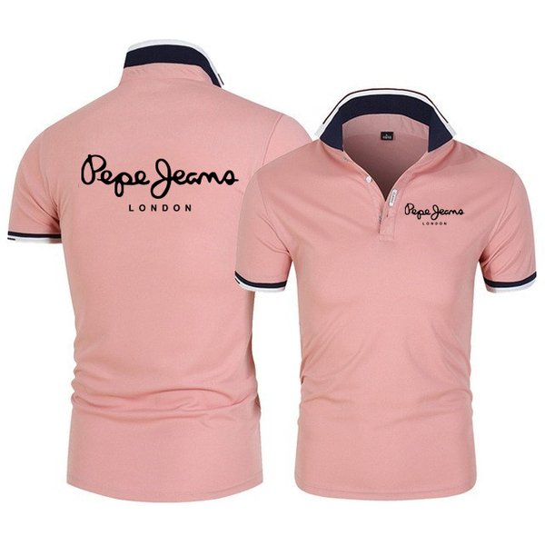 New Summer New Polo Polo Shirt Men's Short Sleeve Classic Men's Polo Shirt Casual Sports Men's Top T-shirt