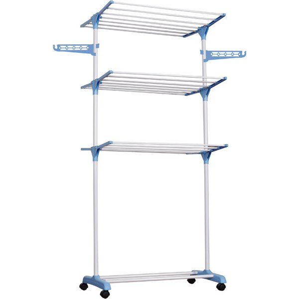 simple home floor drying rack multi-layer folding wing drying rack New drying rack