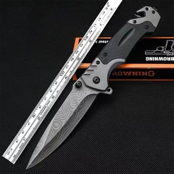 King's Pattern Yangjiang Factory Direct Sale High Hardness Sharp Portable Outdoor Folding Knife