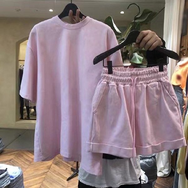 Sports Suit For Women New Korean Dongdaemun Women's Fashionable Casual Western Style Small Fragrance Two Piece Set-image