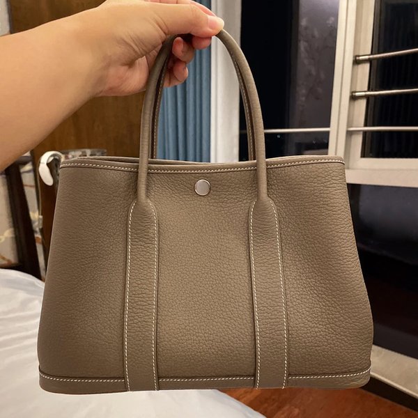 2025 New Leather Women's Shoulder Tote Bag Multifunctional Garden Tote Shopping Bag