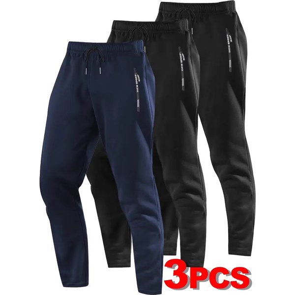 Men's Casual Jogger Pants - Comfortable & Stylish Running Trousers For Gym, Workout & Everyday Wear (Multiple Colors & Sizes)