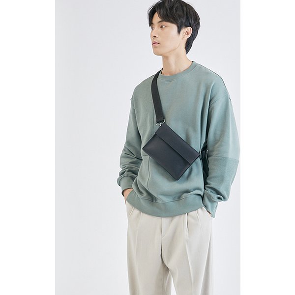 Men's Bags New Men's Bag Brand Crossbody Bag High End Boys Versatile Clamshell Small Square Bag