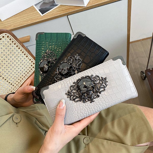 Women’S Bags Women's Clutch Bag Fashionable Long Women's Wallet Women's Clutch Bag Multi Card Slot Mobile Phone Bag-image