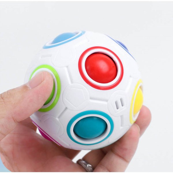 Magic Rainbow Ball Rubik's Cube Relief gift toy Creative relief Rubik's Cube ball