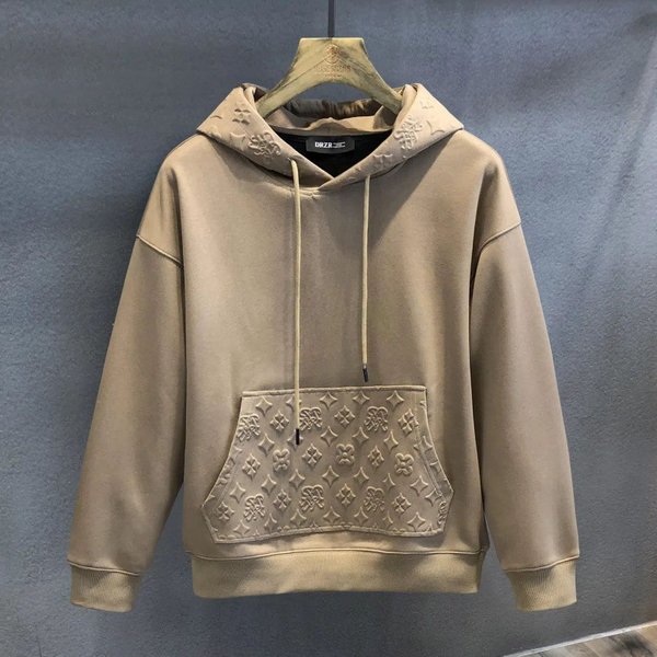 Men's Clothing Retro Design Brand Long-Sleeved Sweatshirt Men's Spring And Autumn Large Size Loose Fashionable Temperament Jacket-image