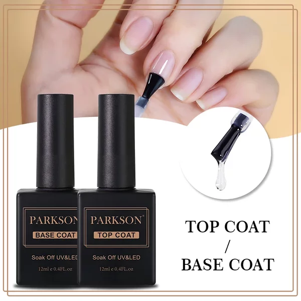 Parkson Base Top Matte Coat For Nail Gel Polish Uv Soak Off Primer Magic Remover Builder Lacquer Gel Nail Art Salon Manicure-image