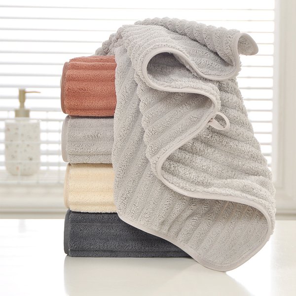 Micro Fiber Towel Face Towel Absorbent Non Hair Shedding Bath Towel Hand Towel Dry Hair Towel-image