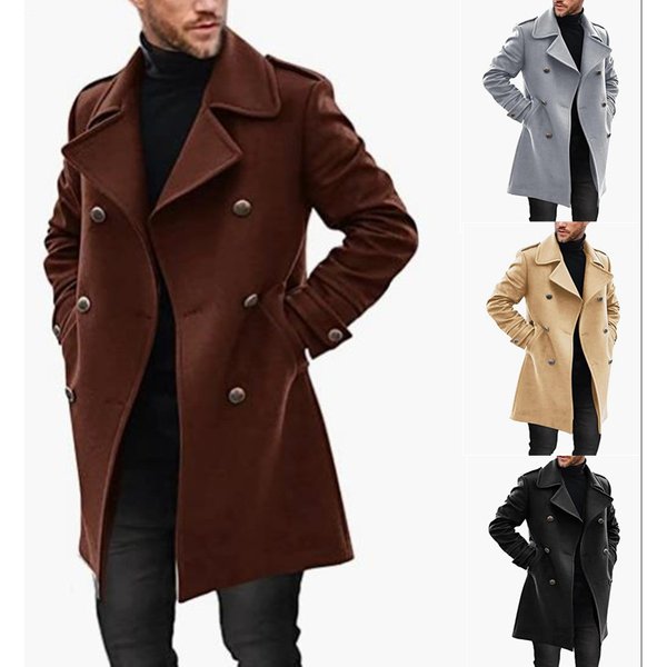 Men's Clothing men's coat 2023 autumn and winter new warm thickened coat
