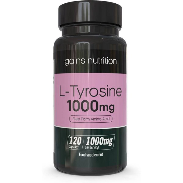 L-Tyrosine | 1000mg | 120 Capsules