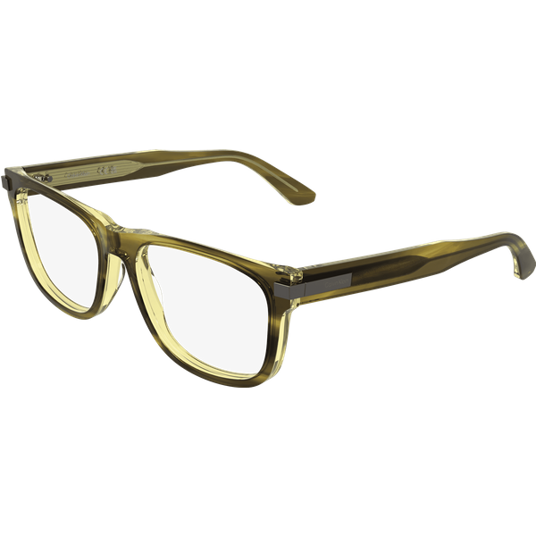 Calvin Klein CK25540 Men's Glasses 203 Transparent Striped Brown
