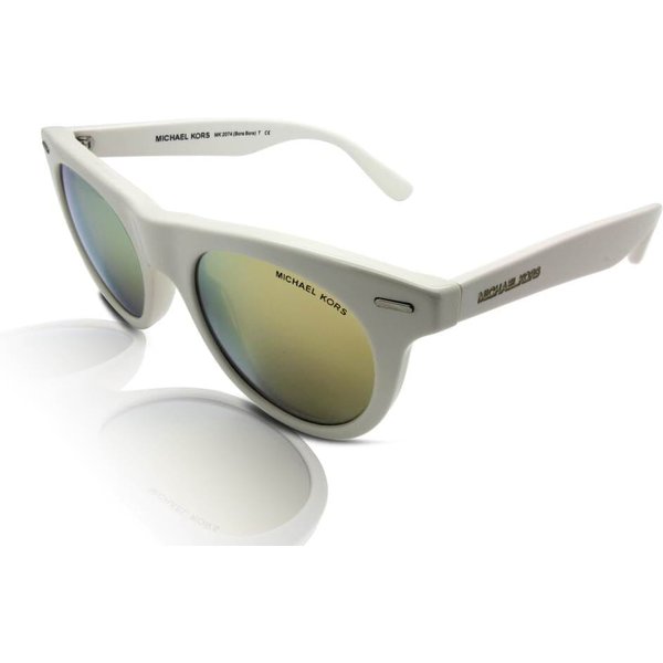 Michael Kors Bora Bora MK2074F Women's Sunglasses 3064/5A White/Rose Gold