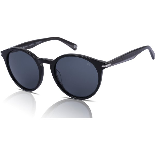 Botaniq BIS-7007 Women's Sunglasses 104 Gloss Black/Grey