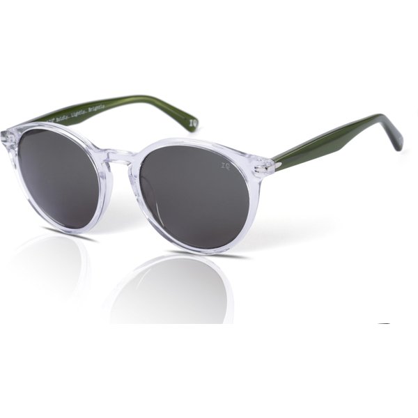 Botaniq BIS-7007 Women's Sunglasses 113 Gloss Crystal/Vintage Green