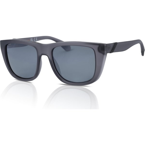 Superdry SDS-5010 Women's Sunglasses 108P Grey Black/Silver Mirror Polarised