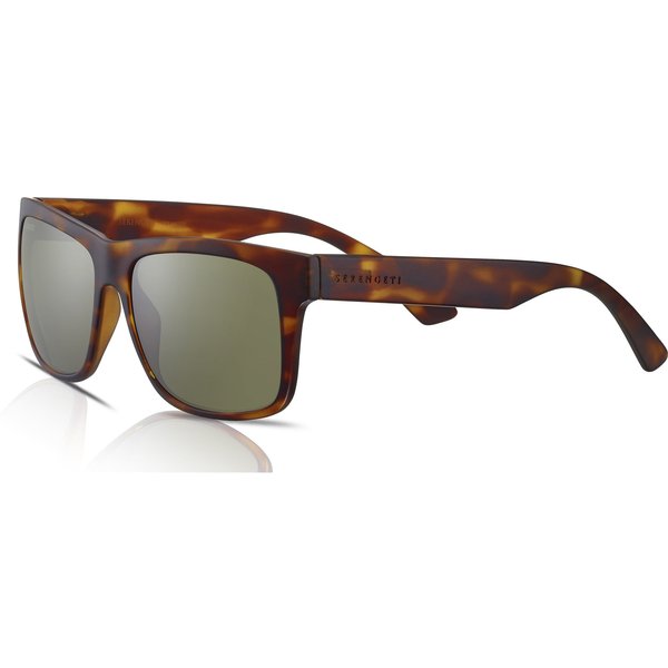Serengeti Positano 8984 Sunglasses Matte Tortoise/Green Mineral Polarised 555nm