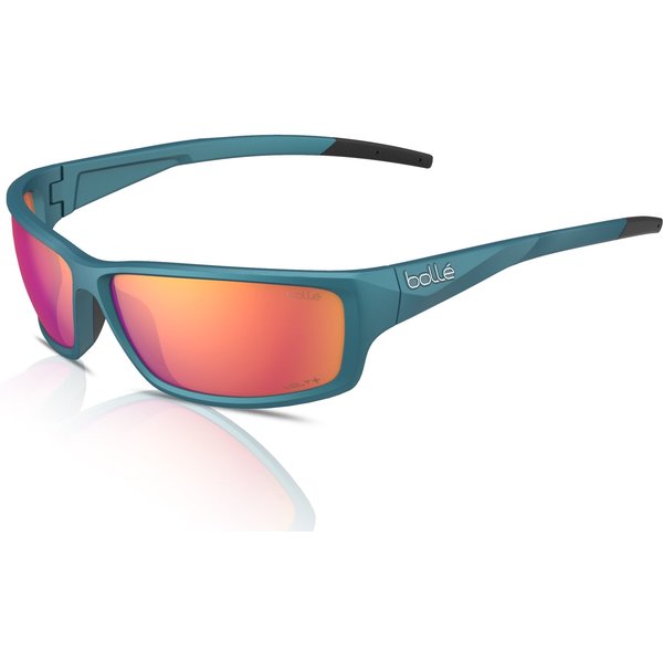 Bolle Cerber BS041002 Sunglasses Creator Teal Metallic/Volt+ Ruby Polarised