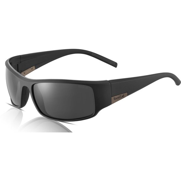 Bolle King 12573 Sunglasses Black Matte/TNS Polarised