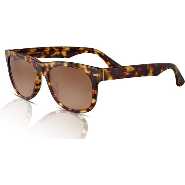 Serengeti Foyt Large SS550002 Men's Sunglasses Shiny Tortoise Havana/Brown Mineral Polarised Drivers