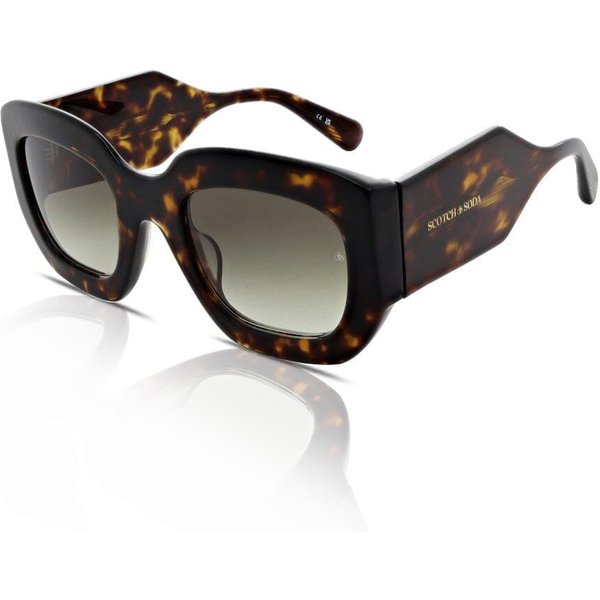 Scotch & Soda Aviv SS7029 Women?s Sunglasses 127 Classic Tortoise/Green Gradient