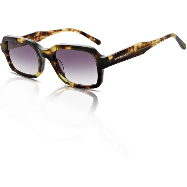 Scotch & Soda Denver SS8015 Men's Sunglasses 502 Matte Bottle Green/Grey Gradient