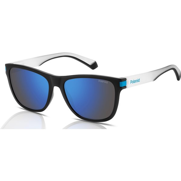 Polaroid PLD 2138/S Sunglasses 0VK/5X Matte Black/Blue/Blue Mirror Polarised