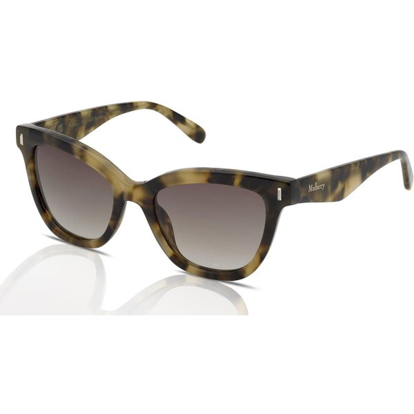 Mulberry Annie SML214 Women's Sunglasses 0710 Shiny Brown Havana/Brown Gradient