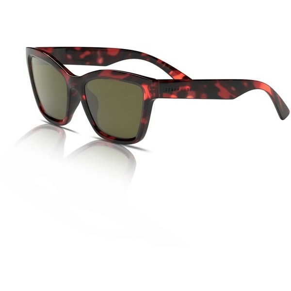 Serengeti Rolla SS537004 Women's Sunglasses Red Tortoise Shiny/Green Saturn Polarised 555nm