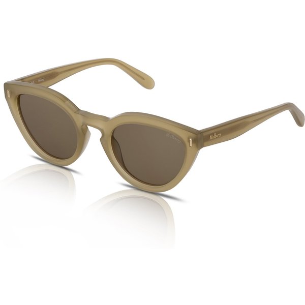 Mulberry Blondie SML033 Women's Sunglasses 0T93 Shiny Opal Hay/Brown