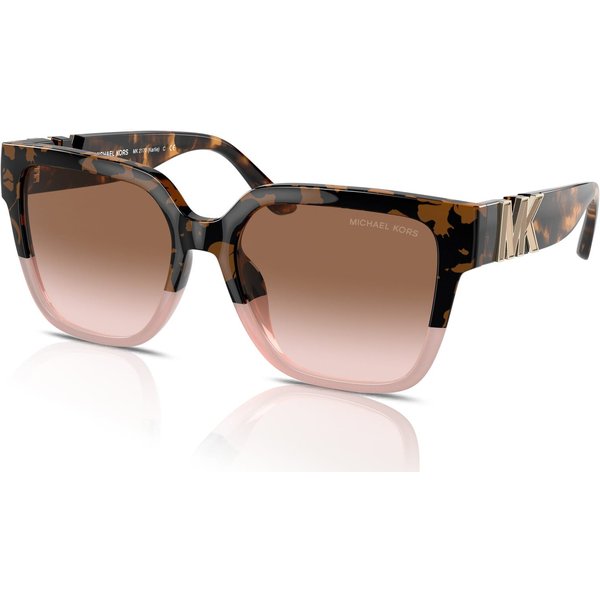 Michael Kors MK2170U Karlie Women's Sunglasses 390913 Dark Tortoise/Brown-Pink Gradient