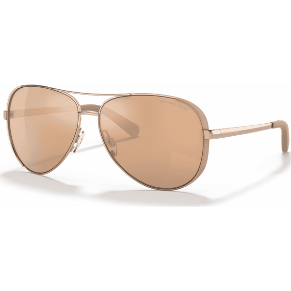 Michael Kors Chelsea MK5004 Women's Sunglasses 1017R1 Rose Gold Taupe/Rose Gold Flash