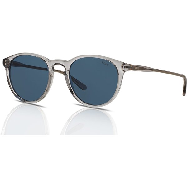 Polo Ralph Lauren PH4110 Men's Sunglasses 541380 Transparent Grey/Dark Blue