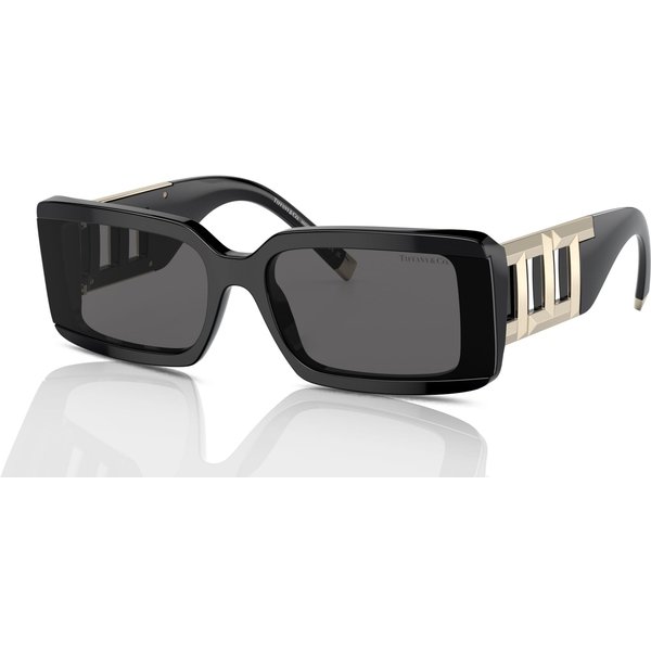 Tiffany & Co. TF4197 Women's Sunglasses 8001S4 Black/Dark Grey