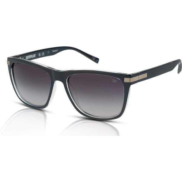Caterpillar CPS-8517 Men's Sunglasses 106P Gloss Navy Crystal/Smoke Gradient