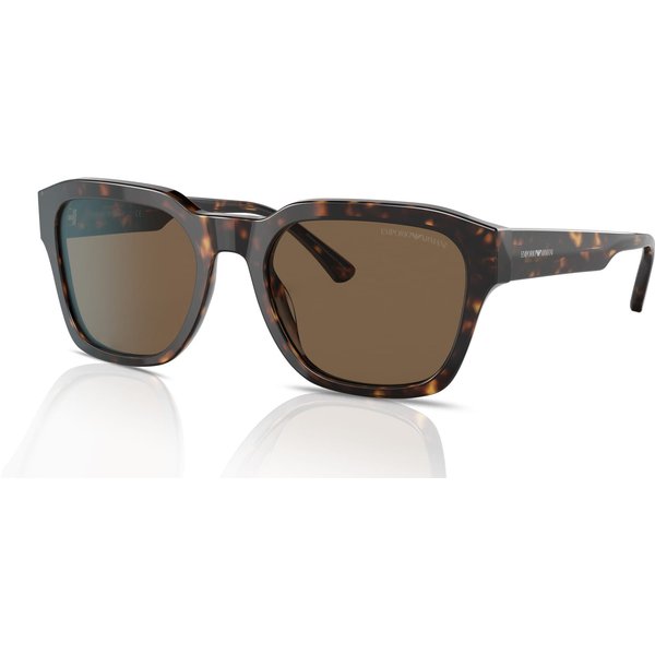 Emporio Armani EA4175 Men's Sunglasses 587973 Shiny Havana/Dark Brown