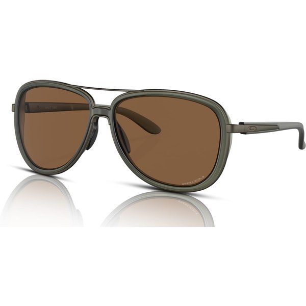 Oakley Split Time OO4129 Women's Sunglasses 412925 Matte Olive Ink/Prizm Bronze