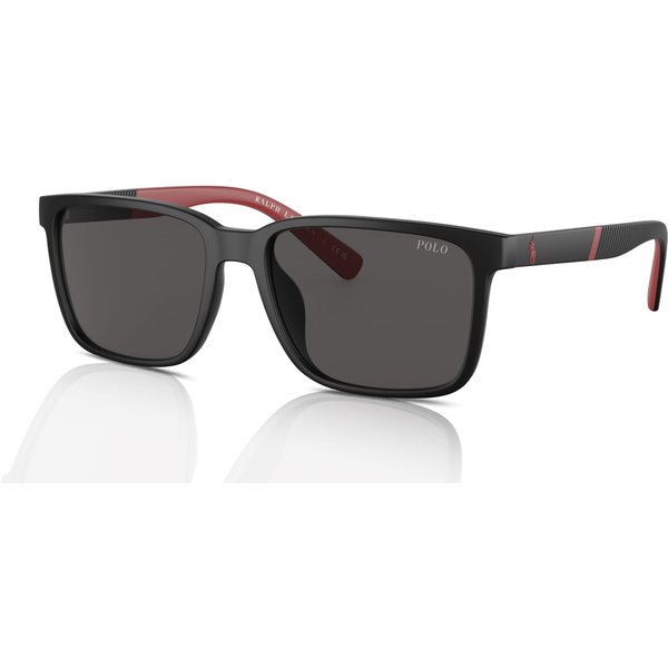 Polo Ralph Lauren PH4189U Sunglasses 537587 Matte Black/Dark Grey